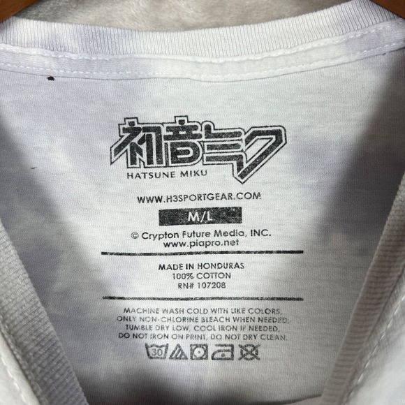 Hatsune Miku T-Shirt Anime by H3SportGear Japanese Manga Hentai Girl Nerd L - Picture 6 of 6